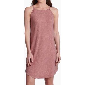 KUHL Kandi’s Pink Tropical Mini Dress size medium